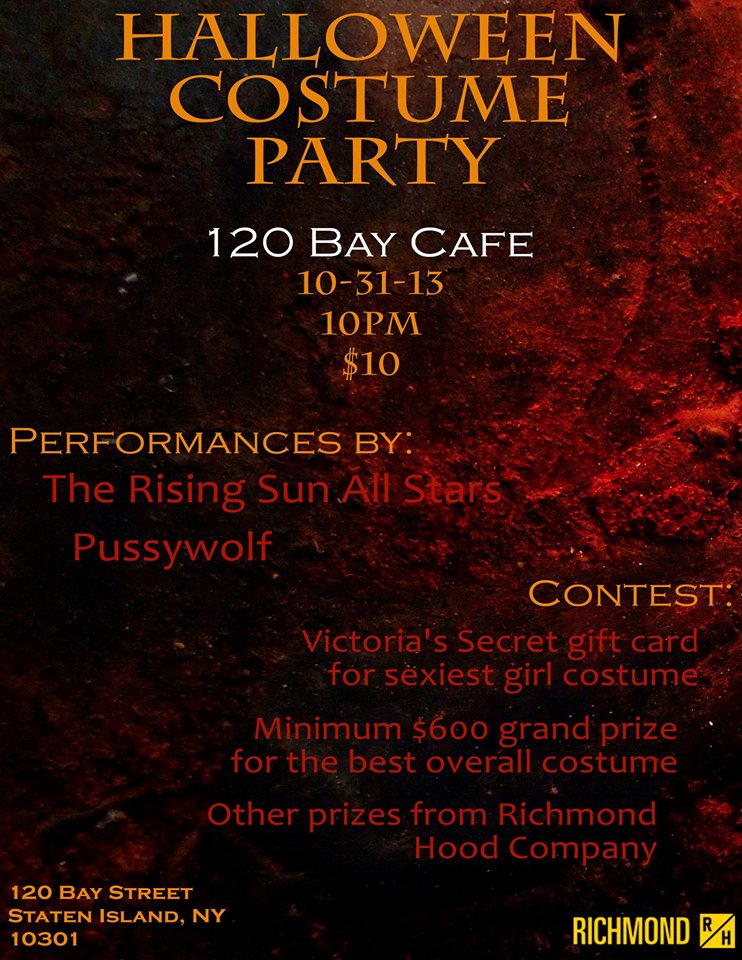 120 Bay Cafe Halloween Party
