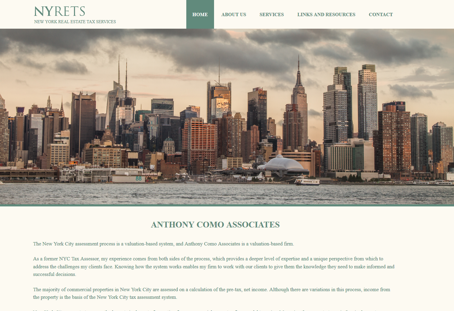Staten Island Web Design: Anthony Como Associates