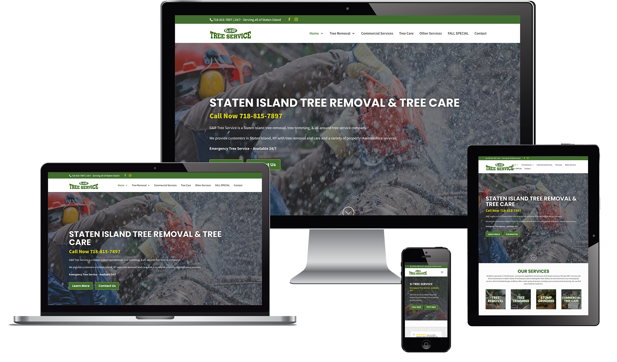 G&R Tree Website Redesign by NB Technologies G&R Tree Website Redesign by NB Technologies